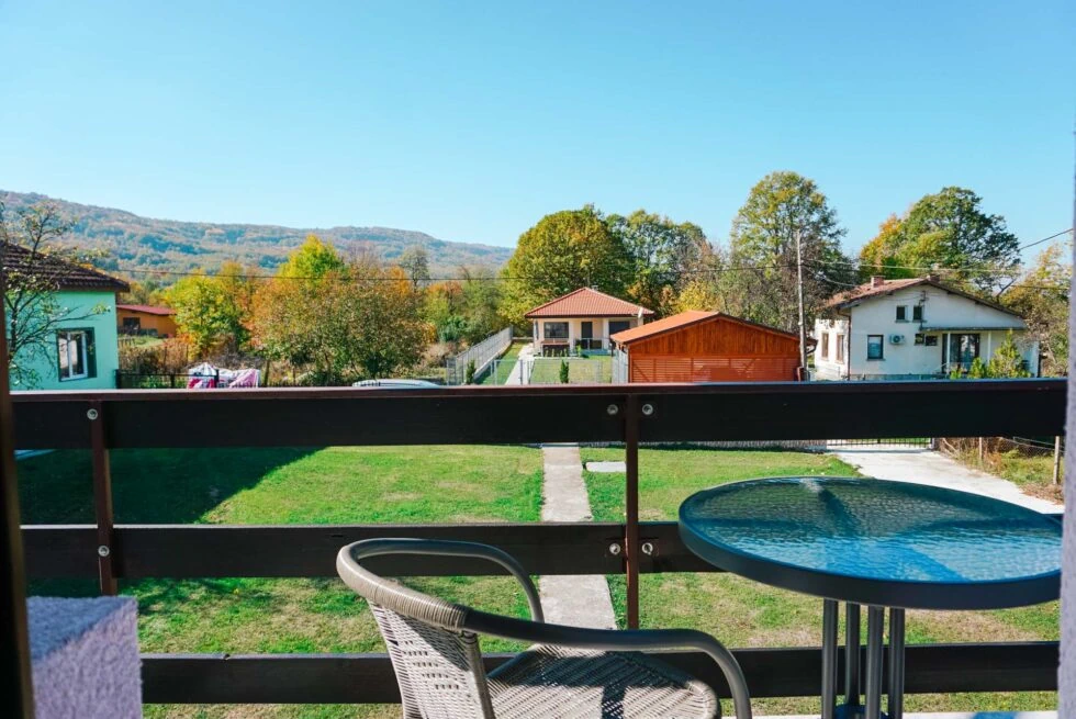 Guest House Gergini balcony view